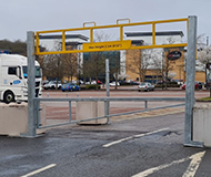 Barrier Gate with Additional Height Restriction
