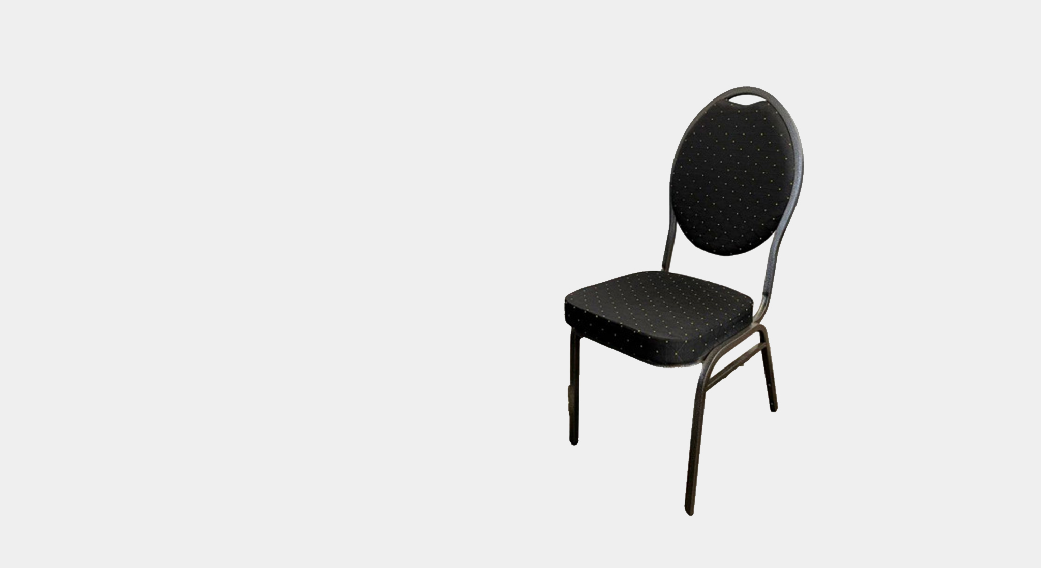 Black Banqueting Chair