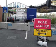 Temporary Vertical Concrete Barriers