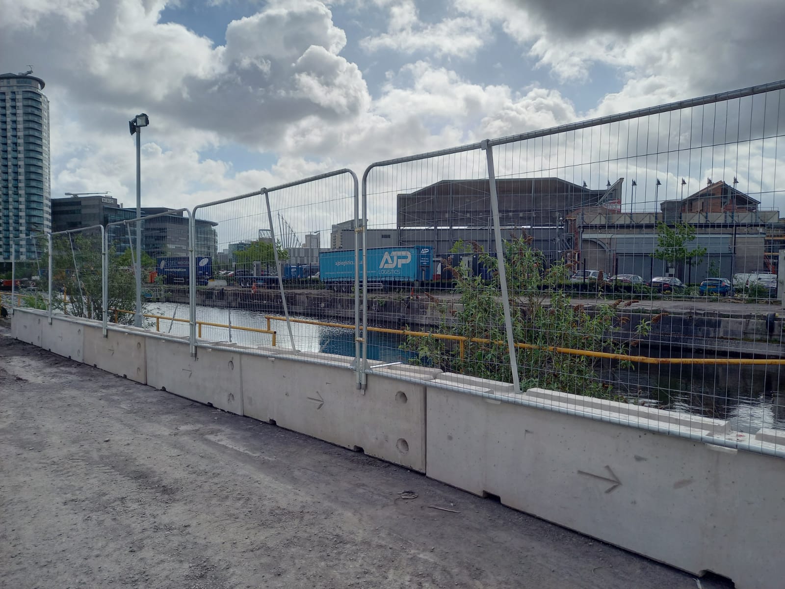 TVCBs with Mounted Fencing Panels