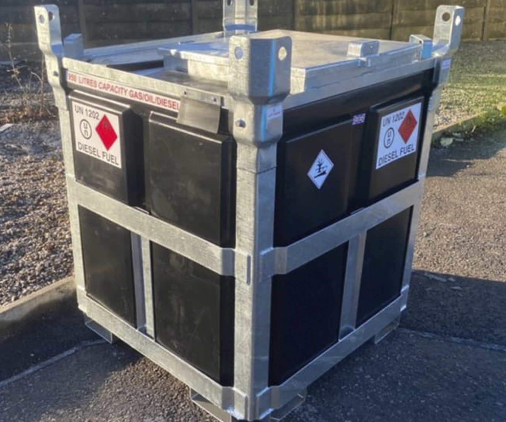 Diesel Fuel Cube Tank (Static)