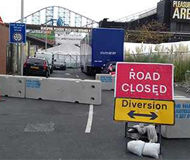 Temporary Vertical Concrete Barriers (TVCBs)