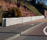 Temporary Vertical Concrete Barriers (TVCBs)