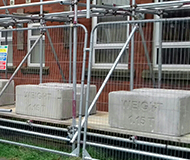 Kentledge Scaffold Block