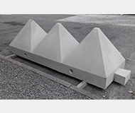 Pyramid Vehicle Restraint Barrier