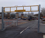 Barrier Gate with Additional Height Restriction